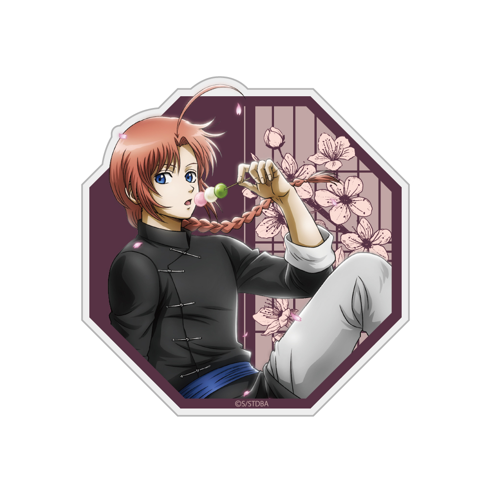 描き下ろし 神威 アクリルマグネット 小窓から覗く景色Ver..