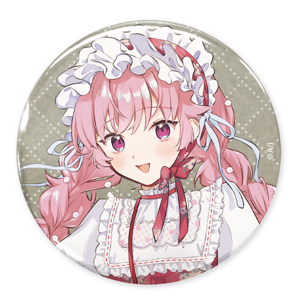 描き下ろし カガリ・ミミ 65mm缶バッジ アフタヌーンティ..