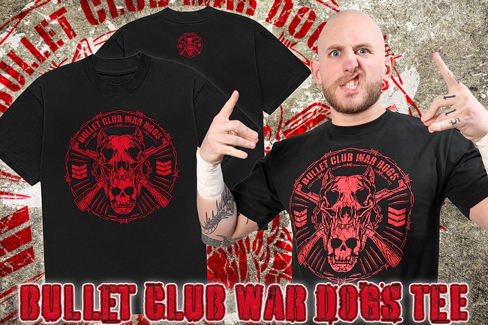 BULLET CLUB WAR DOGS Tシャツ（2025..