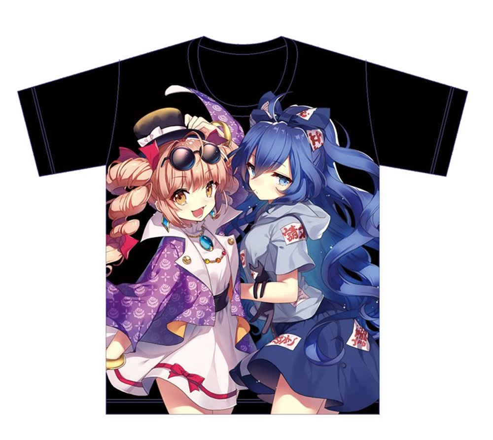 東方Project フルカラーTシャツ 依神姉妹 illust.まさる.jp