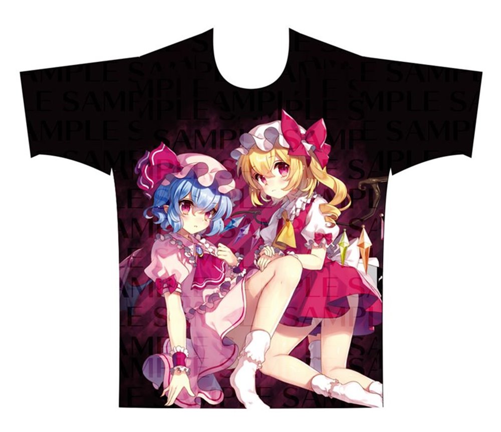 東方Project フルカラーTシャツ レミリア＆フランドール illust.まさる.jp