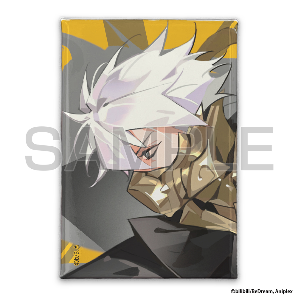 黙殺 スクエア缶バッジ