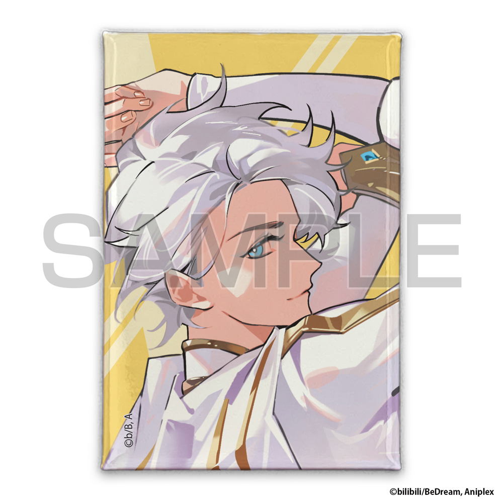 ナイス スクエア缶バッジ