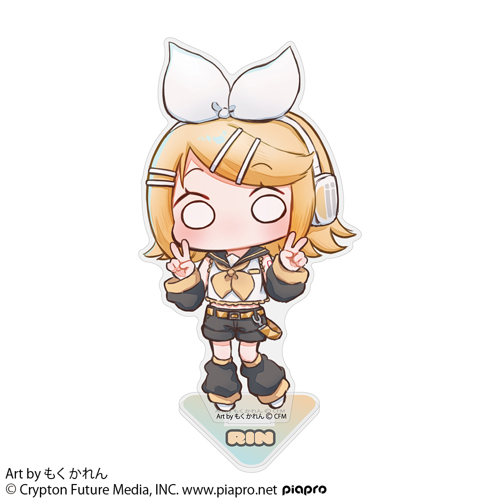 鏡音リン アクリルスタンド もく かれん Ver.