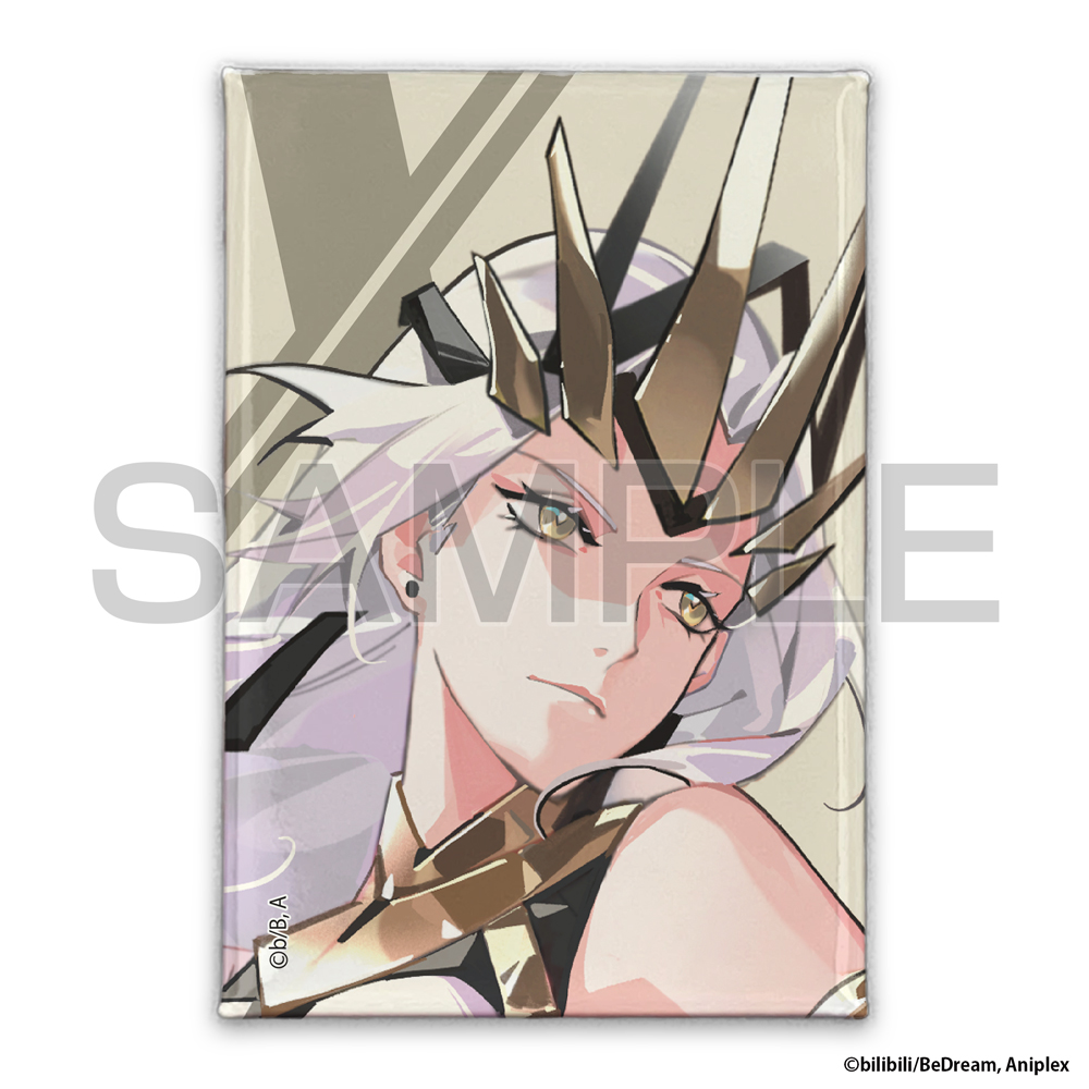 クイーン スクエア缶バッジ