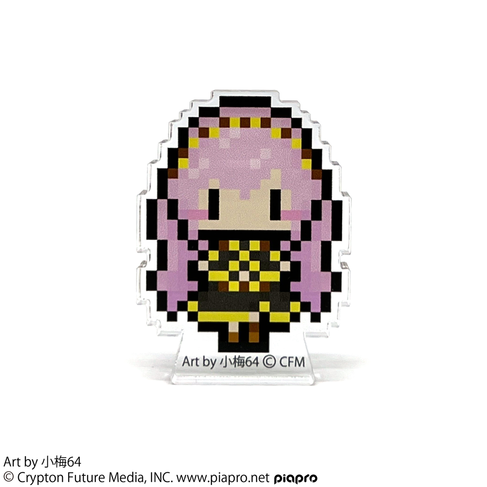 巡音ルカ アクリルブロックフィギュア 小梅64 Ver.