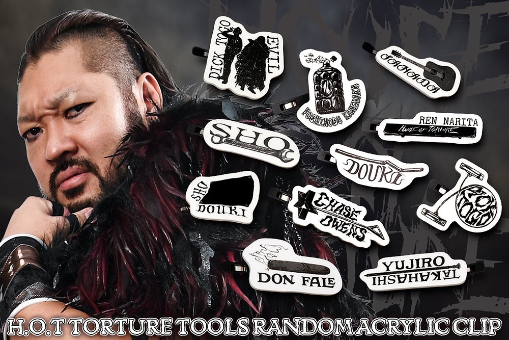 H.O.T トーチャーツールランダムアクリルクリップ