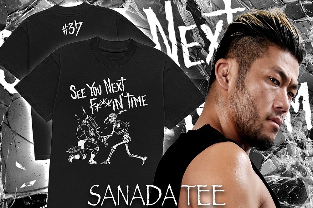 SANADA「SEE YOU NEXT TIME」Tシャツ