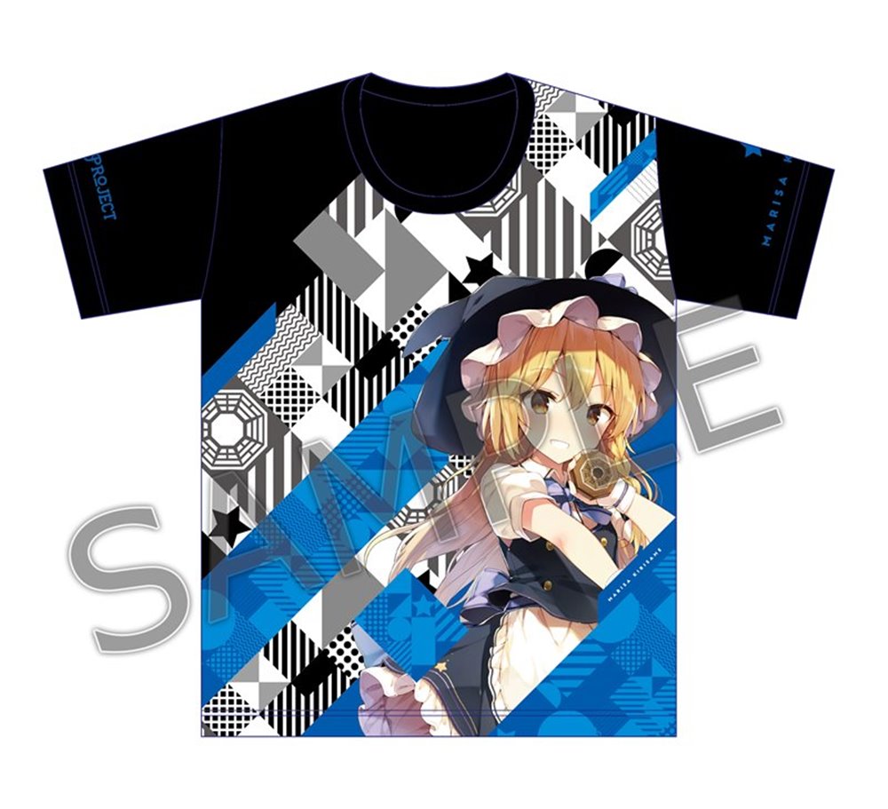 東方Project フルカラーTシャツ 霧雨魔理沙 illust.shnva