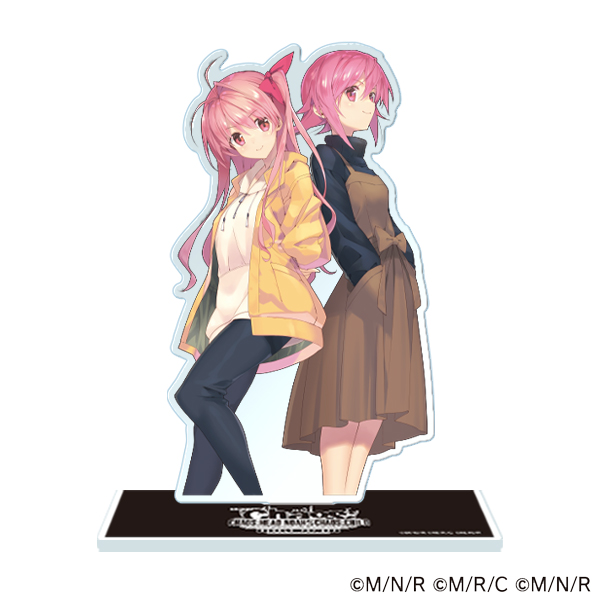 ビッグアクリルスタンド CHAOS;CHILD 咲畑梨深＆尾..