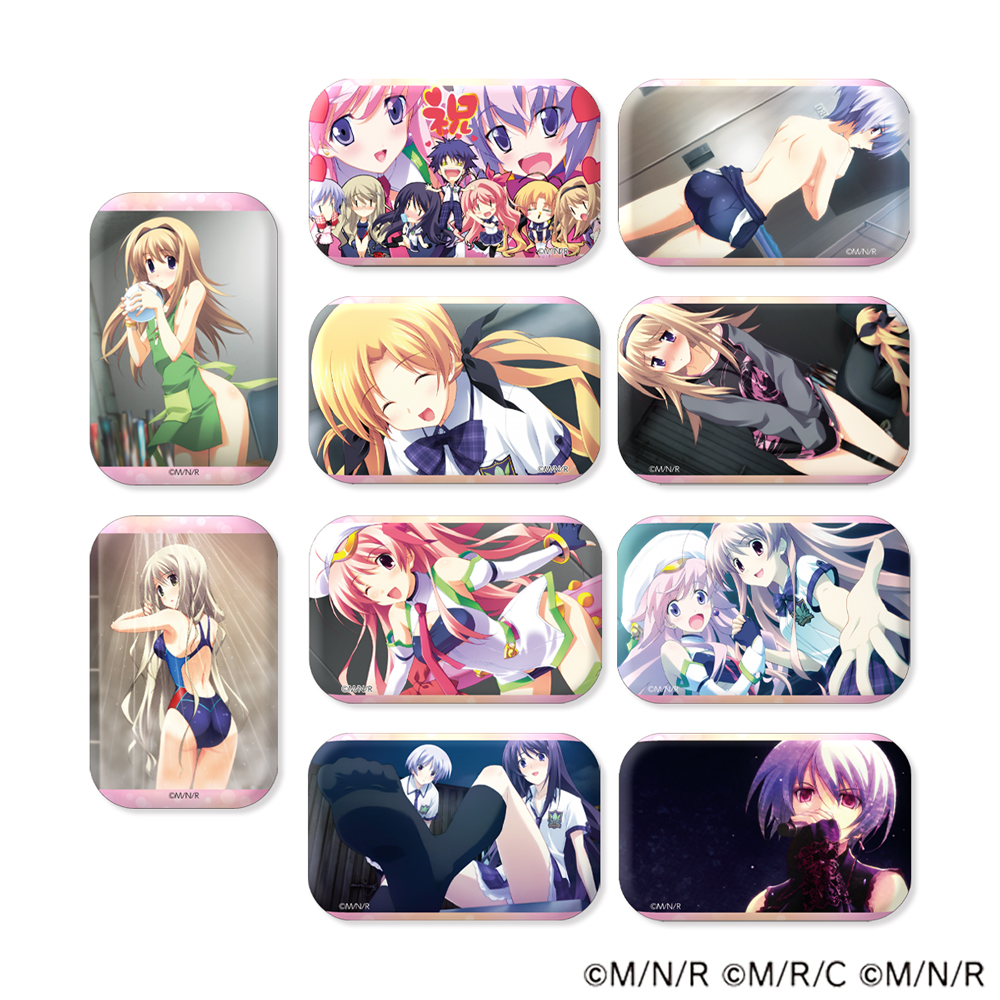 スクエア缶バッジ CHAOS;HEAD  