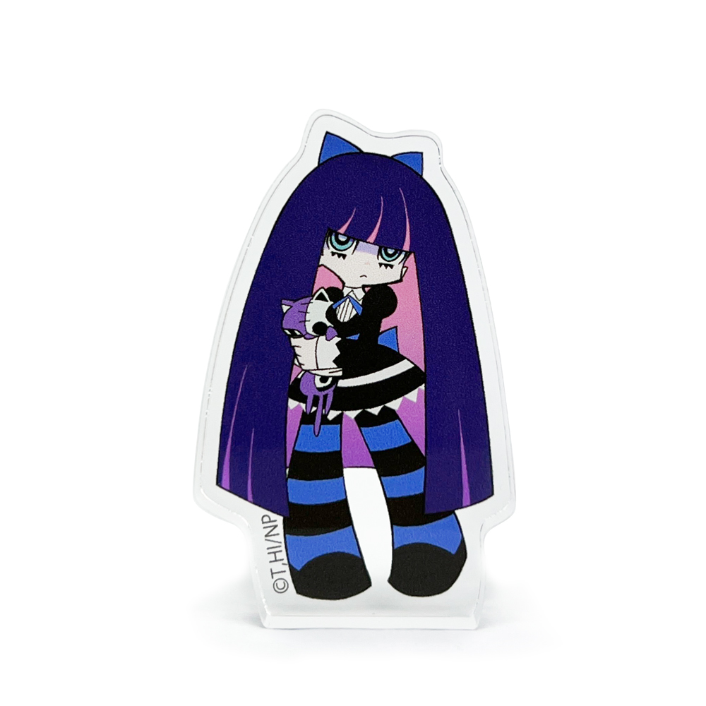 ストッキング アクリルブロックフィギュア