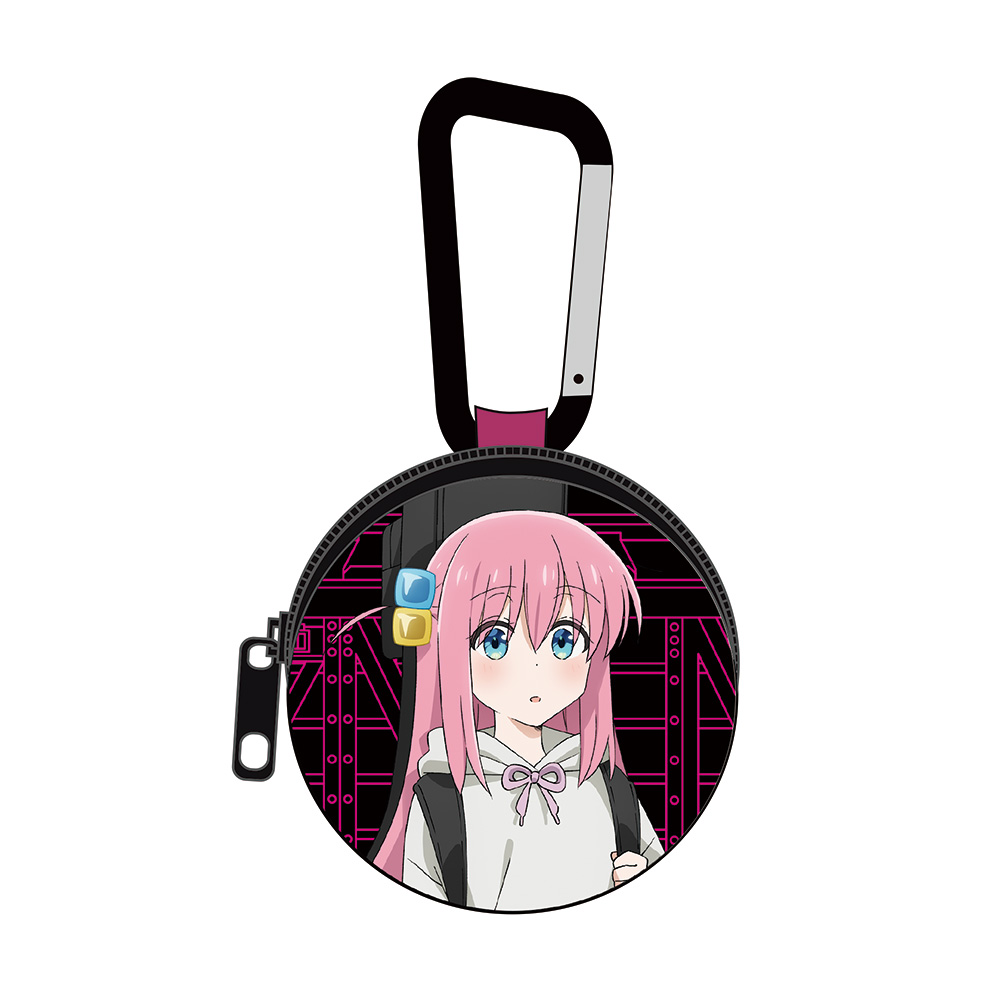 後藤ひとり カラビナ付きミニポーチ ストリートファッションV..