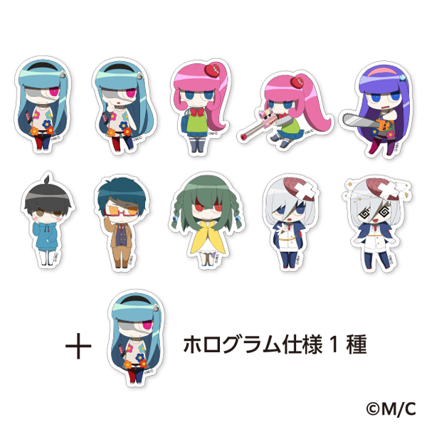 トレーディングMMMキャラクターステッカー コンプリートセッ..