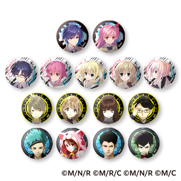 トレーディングラウンド缶バッジ キャラクターVer.（全15..