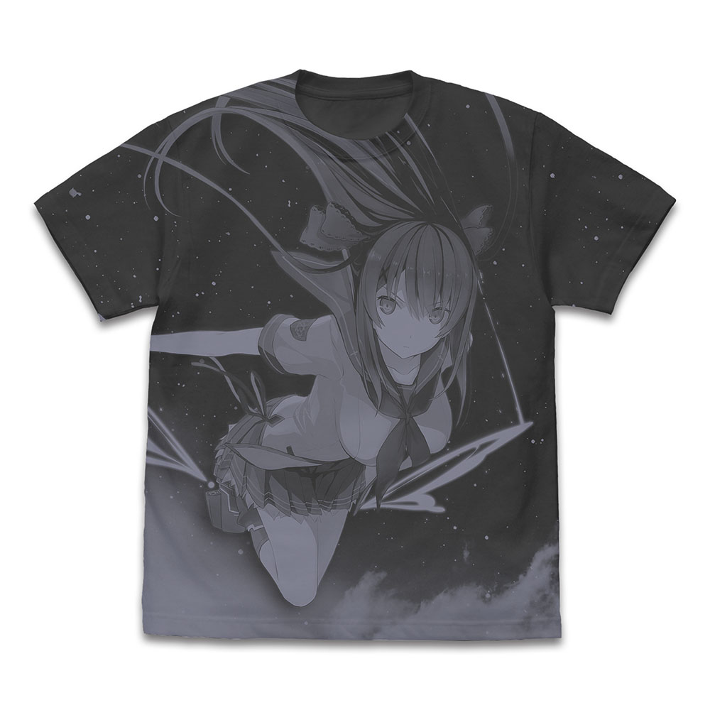 空を駆ける 鳶沢みさき オールプリントTシャツ