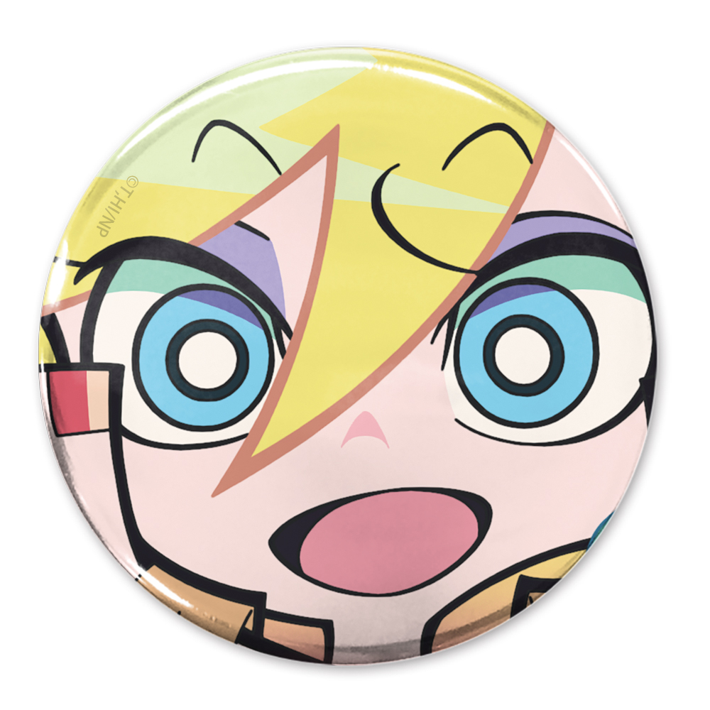 パンティ 65mm缶バッジ