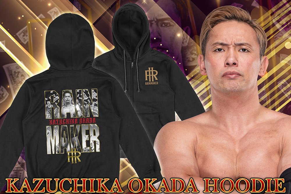 オカダ・カズチカ「RAINMAKER」パーカー（2026）