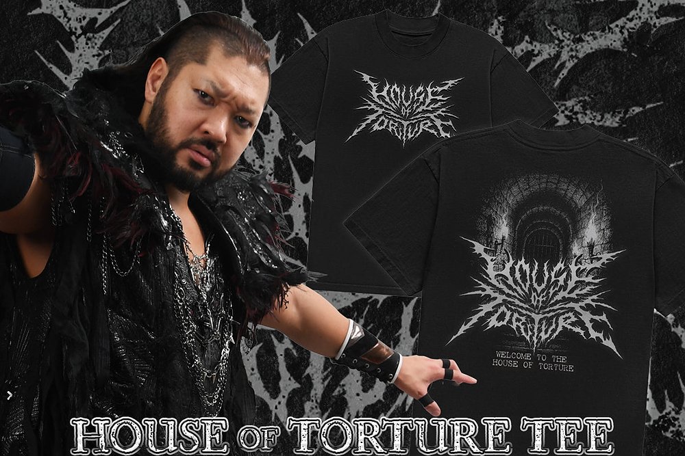 HOUSE OF TORTURE Tシャツ（2025・ブラッ..