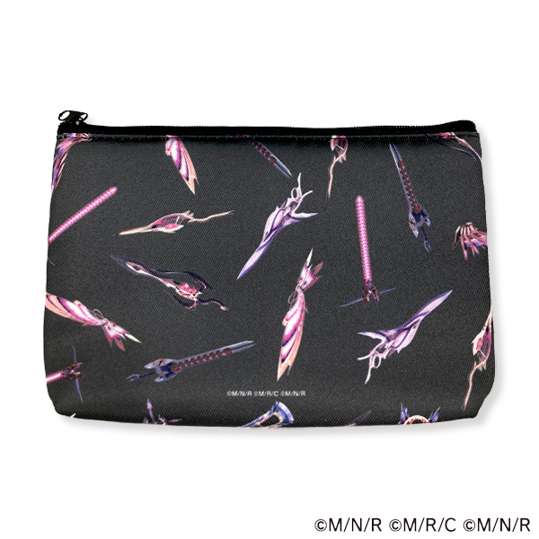 ディソード総柄 スクエアポーチ 