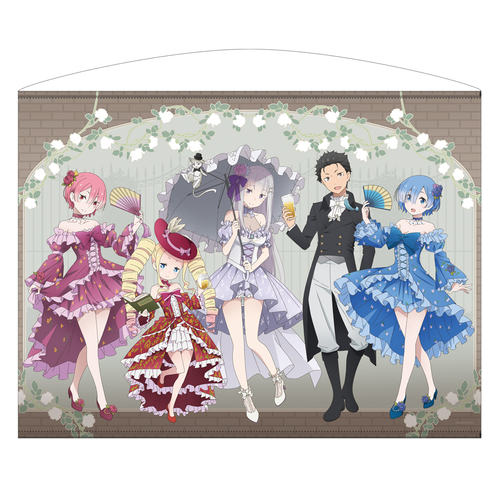 描き下ろし Re:ゼロから始める異世界生活 100cmタペス..