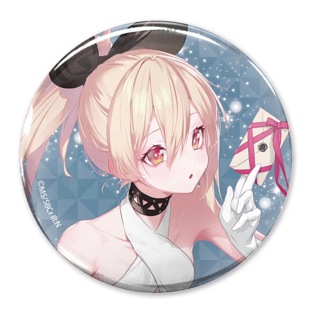 描き下ろし メノウ 65mm缶バッジ 20th Annive..