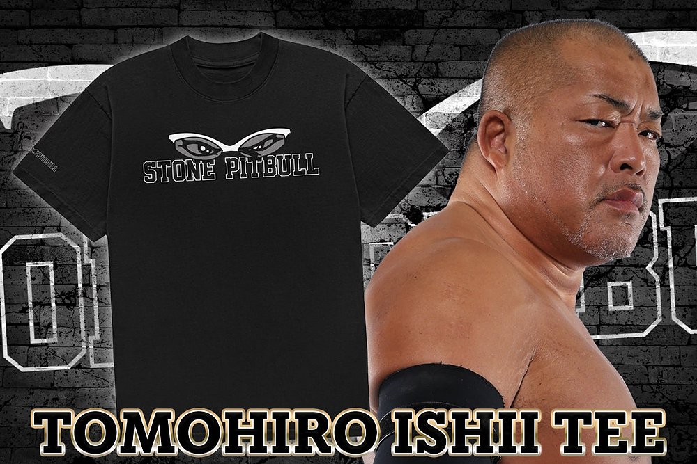石井智宏「STONE PITBULL」Tシャツ（2025）