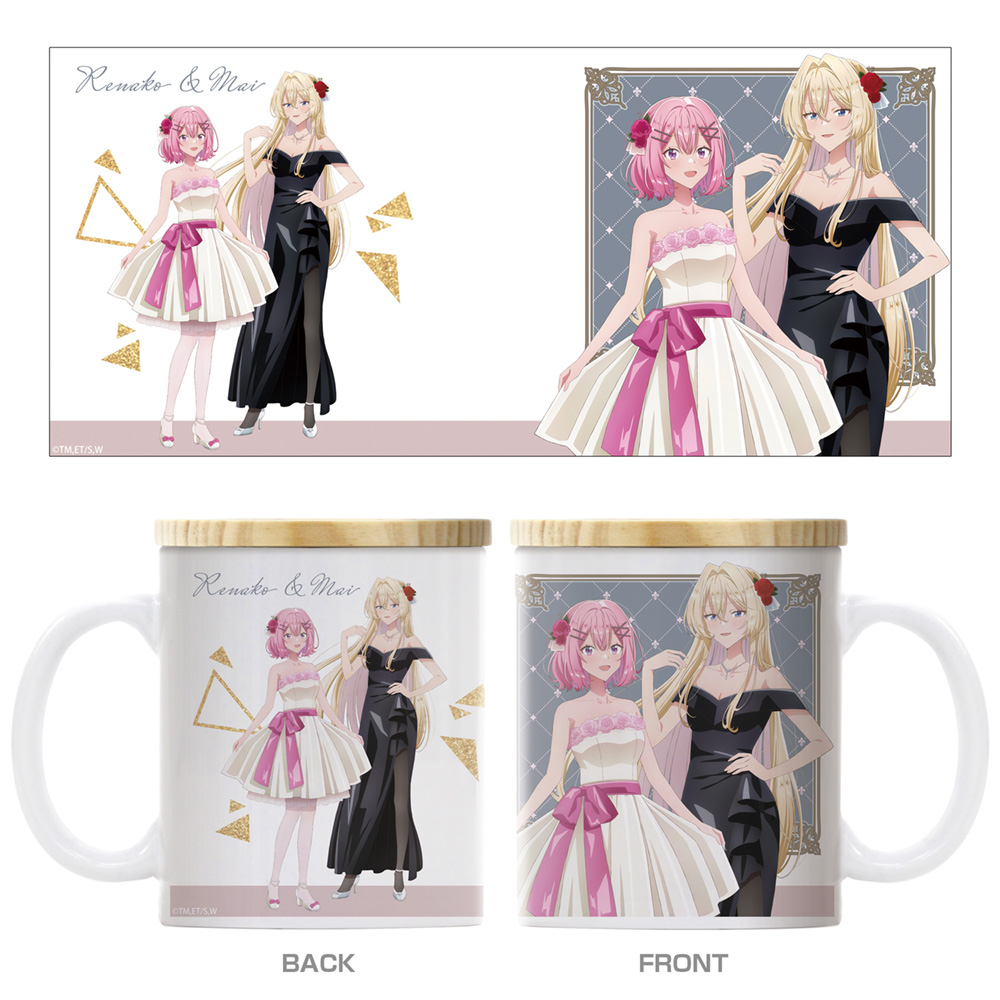 描き下ろし 甘織れな子＆王塚真唯 フタ付きフルカラーマグカッ..