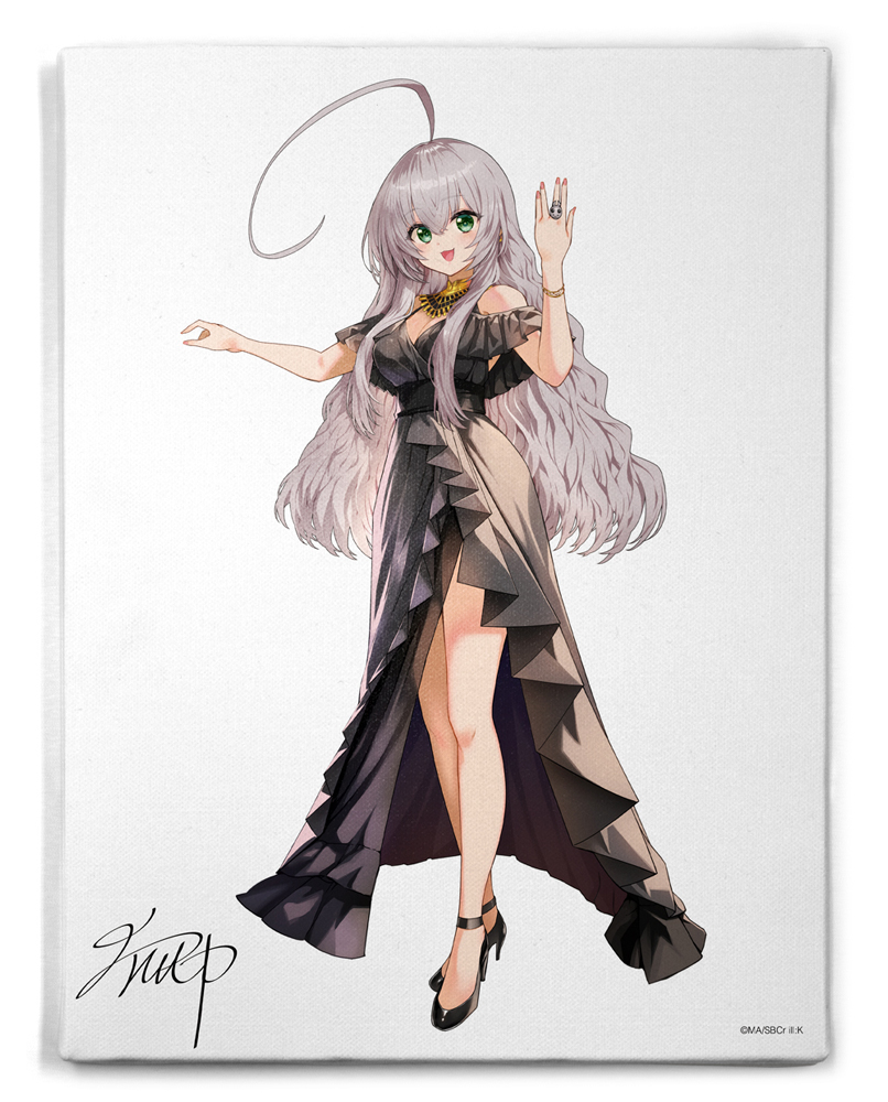 描き下ろし ニャル子 F6キャンバスアート 20th Ann..