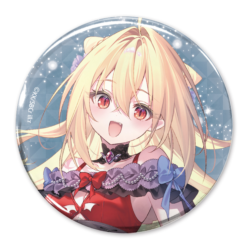 描き下ろし テラコマリ・ガンデスブラッド 65mm缶バッジ ..