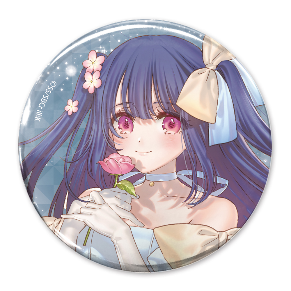 描き下ろし 木下林檎 65mm缶バッジ 20th Anniv..