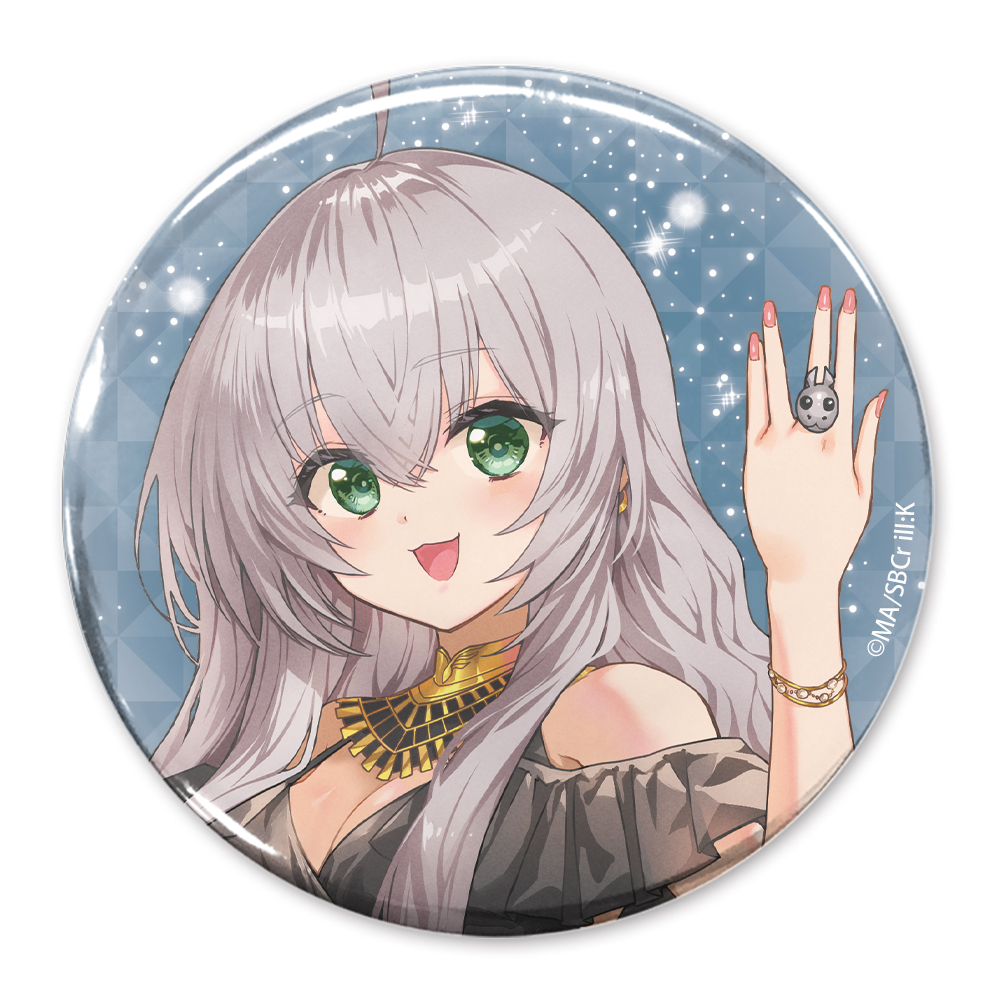 描き下ろし ニャル子 65mm缶バッジ 20th Anniv..