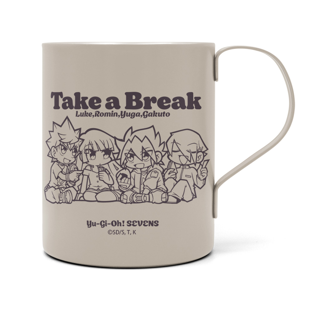 遊我＆ルーク＆ガクト＆ロミン 二層ステンレスマグカップ（塗装..