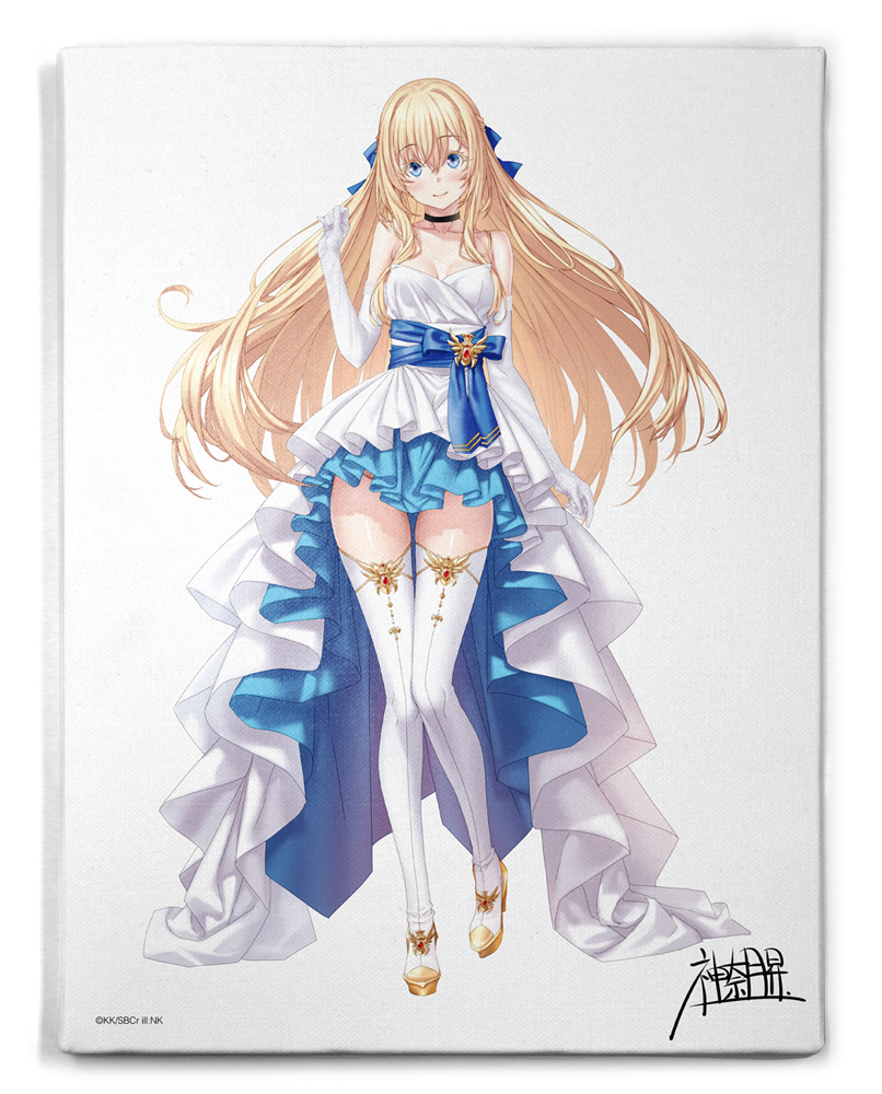 描き下ろし 女神官 F6キャンバスアート 20th Anni..