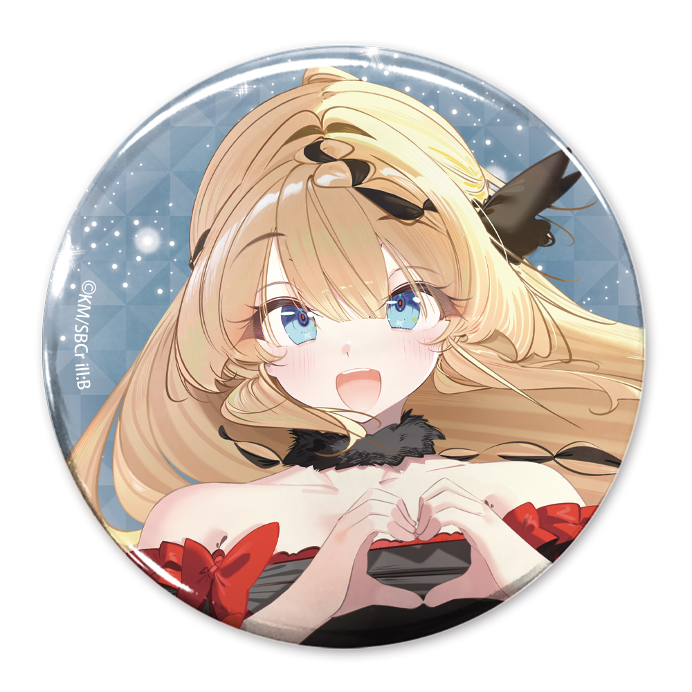 描き下ろし アズサ 65mm缶バッジ 20th Annive..