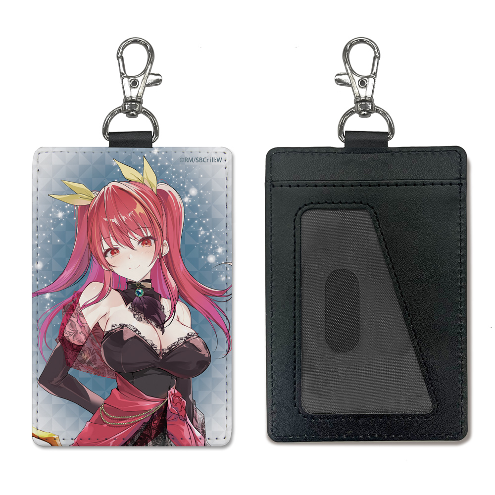 描き下ろし ステラ・ヴァーミリオン パスケース（ナスカン付き..