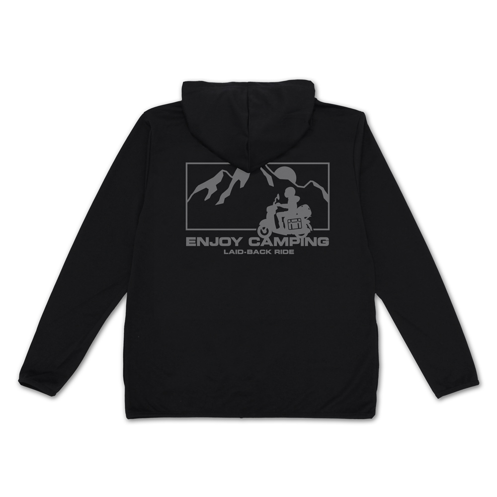 シルエットバイク志摩リン 薄手ドライパーカー