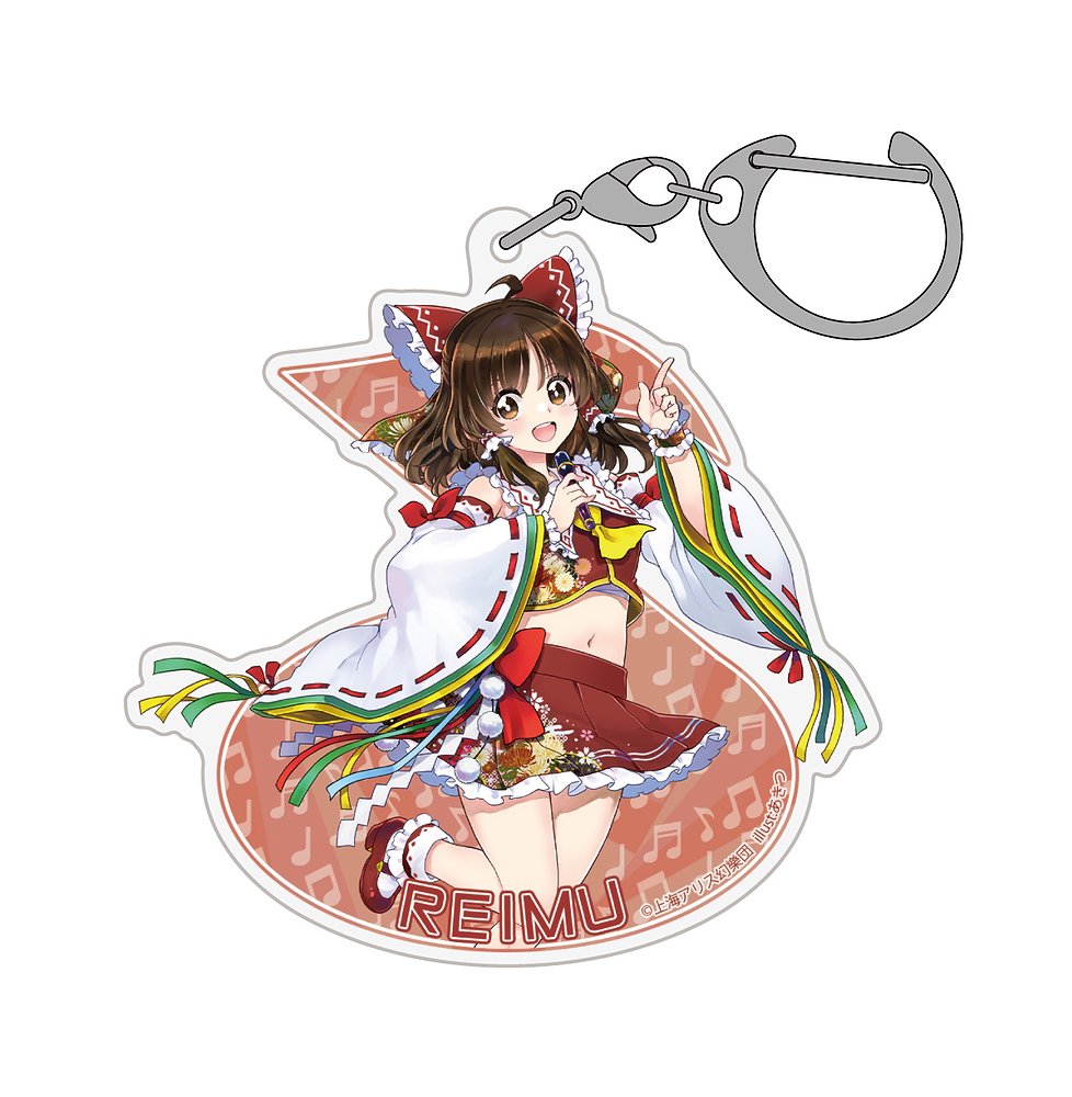 博麗霊夢 アクリルマルチキーホルダー LIVEステージVer..