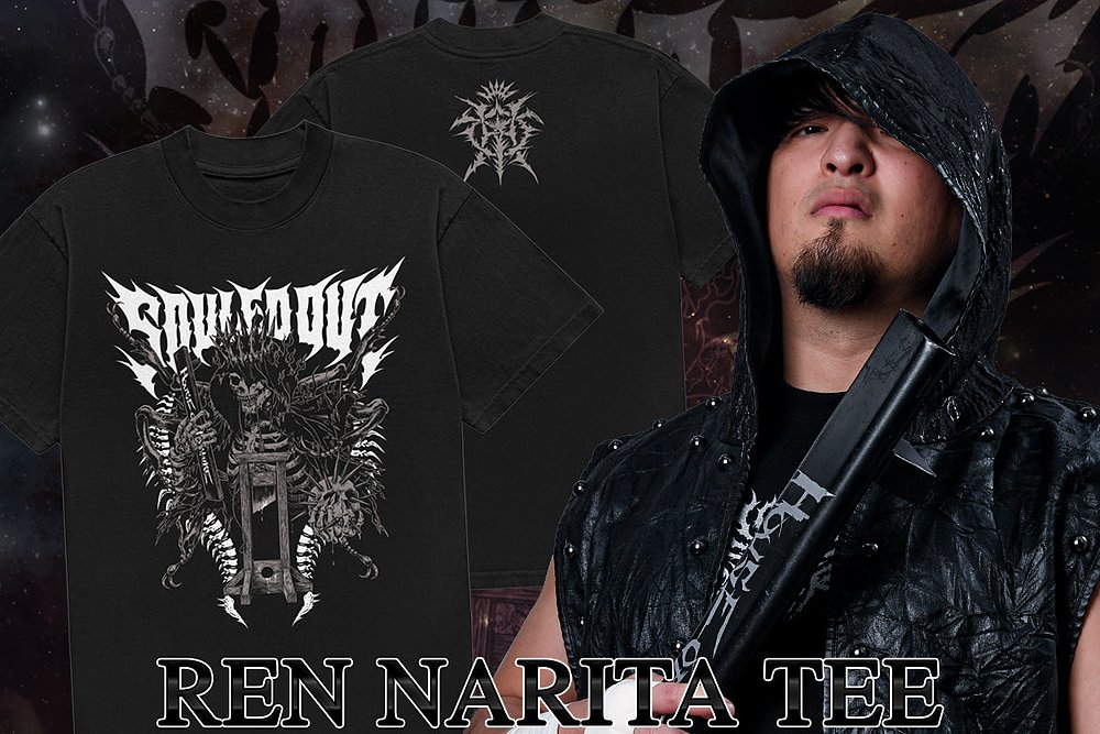 成田蓮「Throne of Torture」Tシャツ