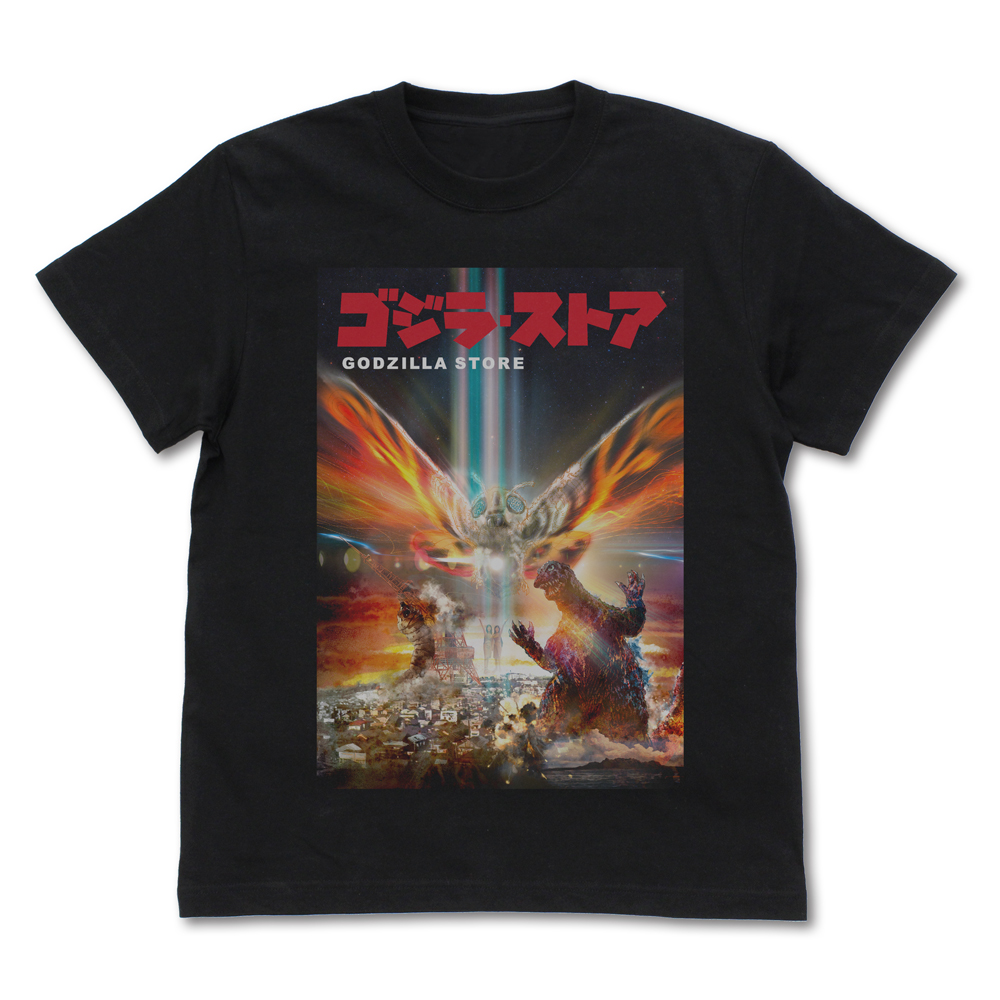 ★限定★ゴジラ・ストア限定・ゴジラ＆モスラ フルカラーＴシャ..