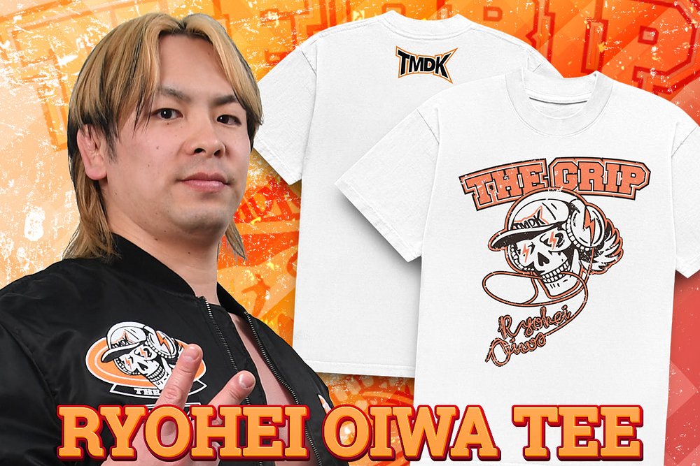 大岩陵平「THUNDERBOLT SKULL」Tシャツ