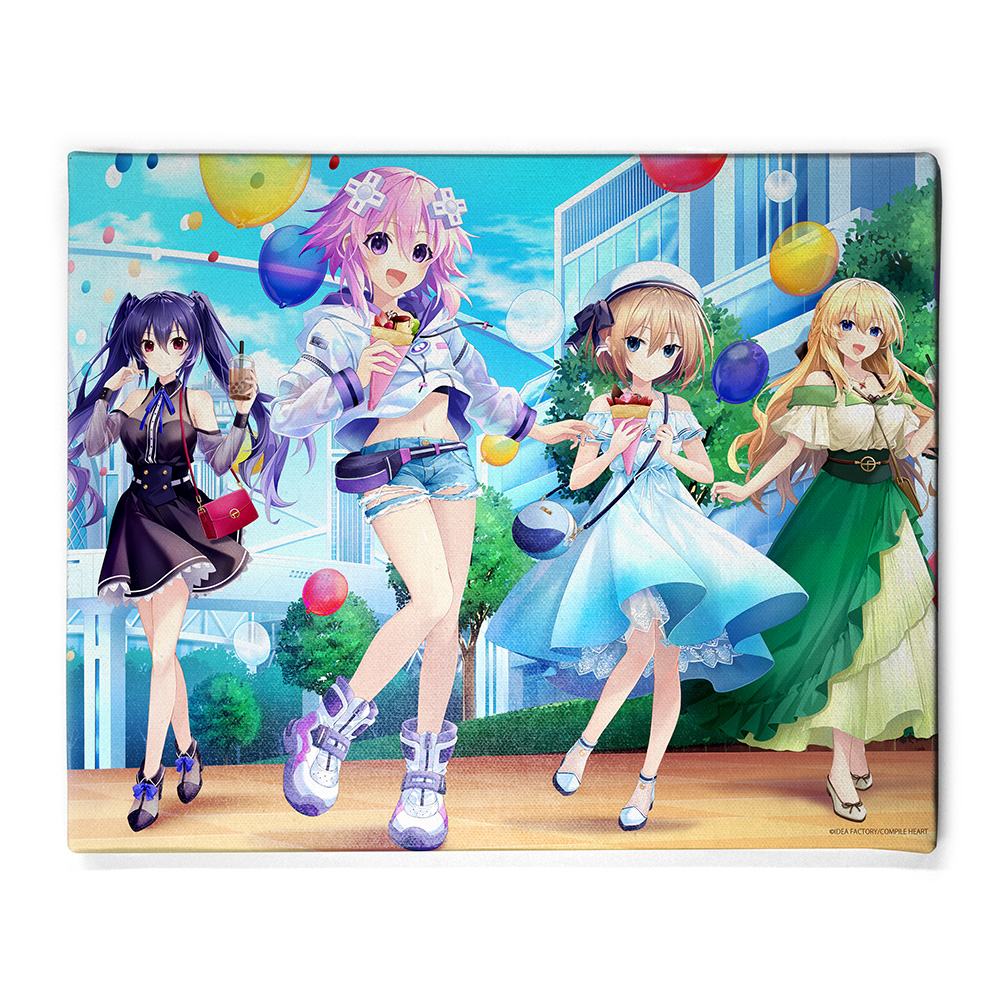 描き下ろし 超次元ゲイム ネプテューヌ F6キャンバスアート..