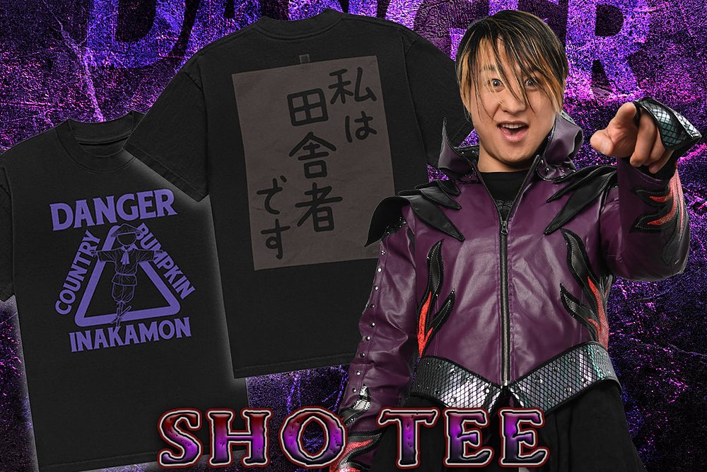 SHO「田舎者注意」Tシャツ