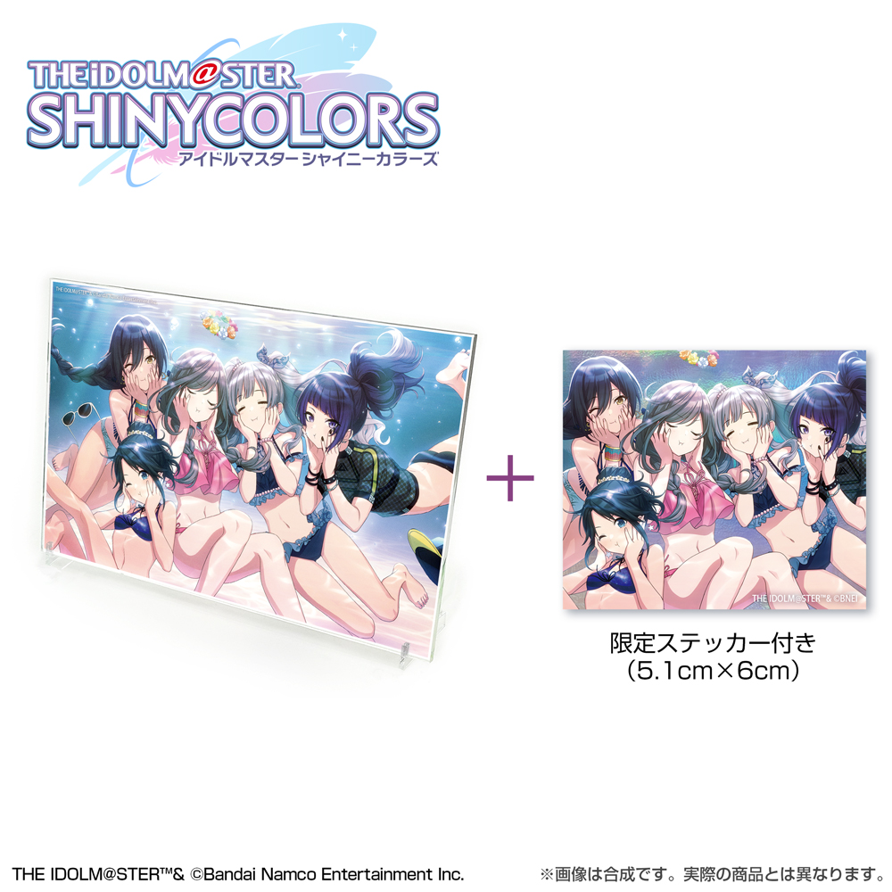 ★限定★潜・潜・夏・娘 アクリルアートスタンド（限定ステッカ..