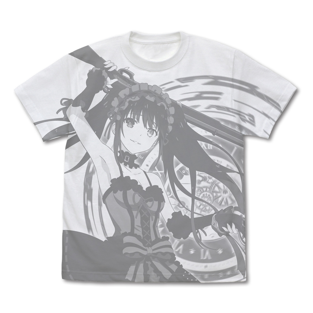 時崎狂三 オールプリントTシャツ