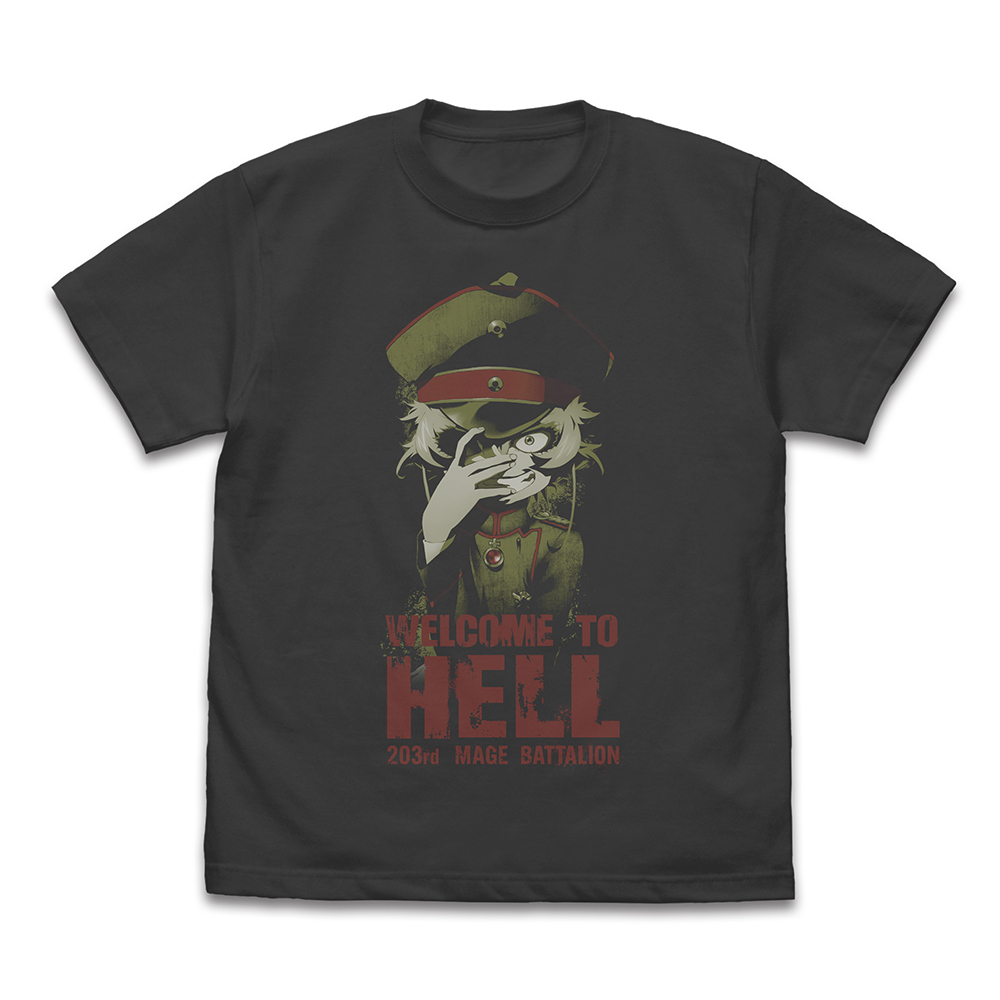 ターニャ 「地獄へようこそ」 Tシャツ