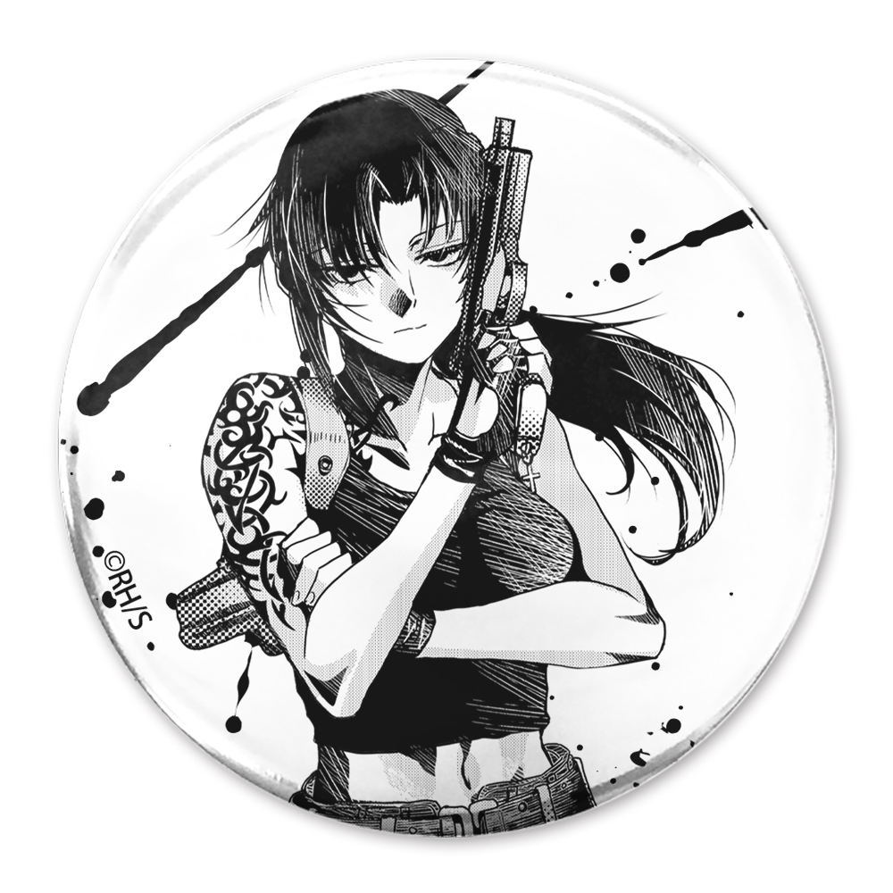 描き下ろし レヴィ「正義がなくとも地球は回るぜ？」 65mm..
