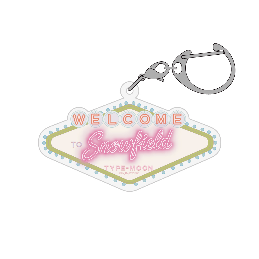 WELCOME TO Snowfield アクリルマルチキー..