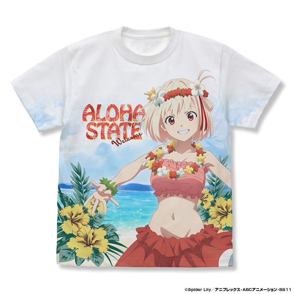 描き下ろし錦木千束 フルグラフィックTシャツ ワイハの迷彩服..