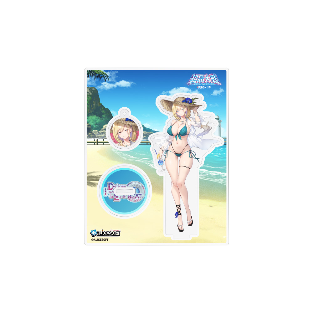 超昂大戦 真夏のノドカ アクリルキャラスタンド